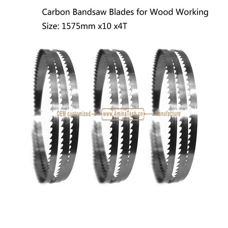 Carbon Band Saw Blades for Wood Working Size: 1575mm X10 X4T