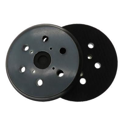 148mm 6 Holes Dust Free Black Sanding Pads